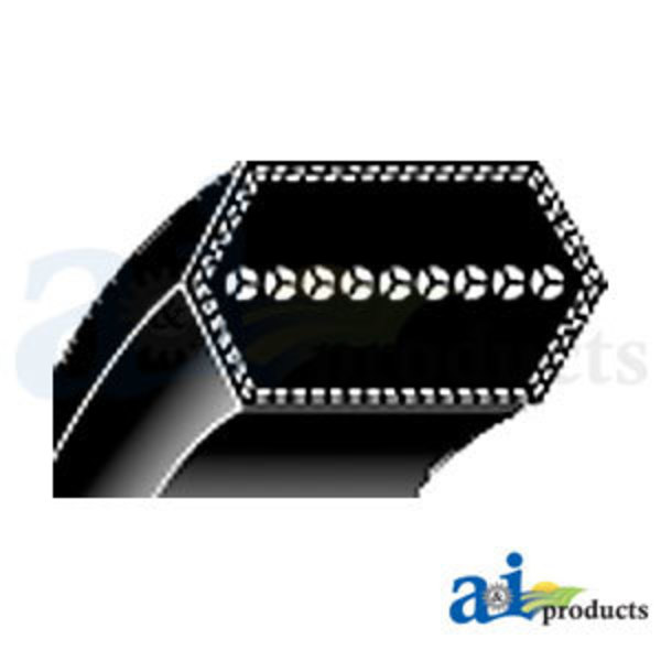 A & I Products Double V-Belt (5/8" X 243") 15" x15" x3" A-BB240